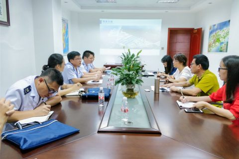 广西钦州市税局联合组到访我司