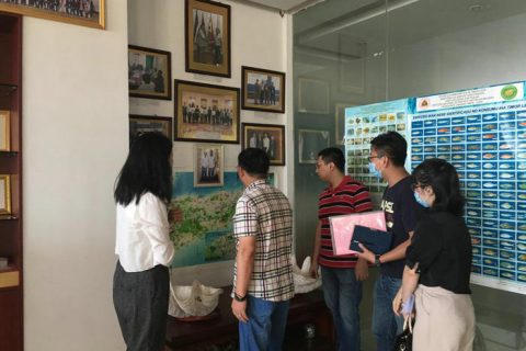 广西钦州市外事办公室一行走访我司
