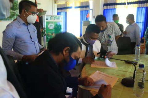 东帝汶农业渔业部与东帝汶南海渔业开发有限公司正式签署马纳图托拉雷安南渔业港水产产业园项目投资合作谅解备忘录