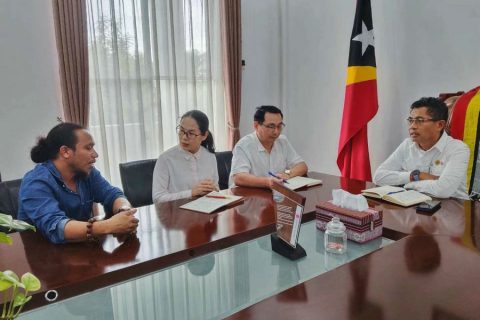 马义信董事长与东帝汶副总理萨比诺就项目推进工作举行会谈